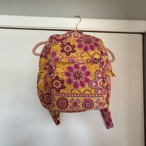 Vintage Vera Bradley Bali Gold retired backpack